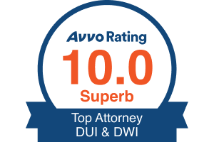 AVVO Rating 10.0 Badge